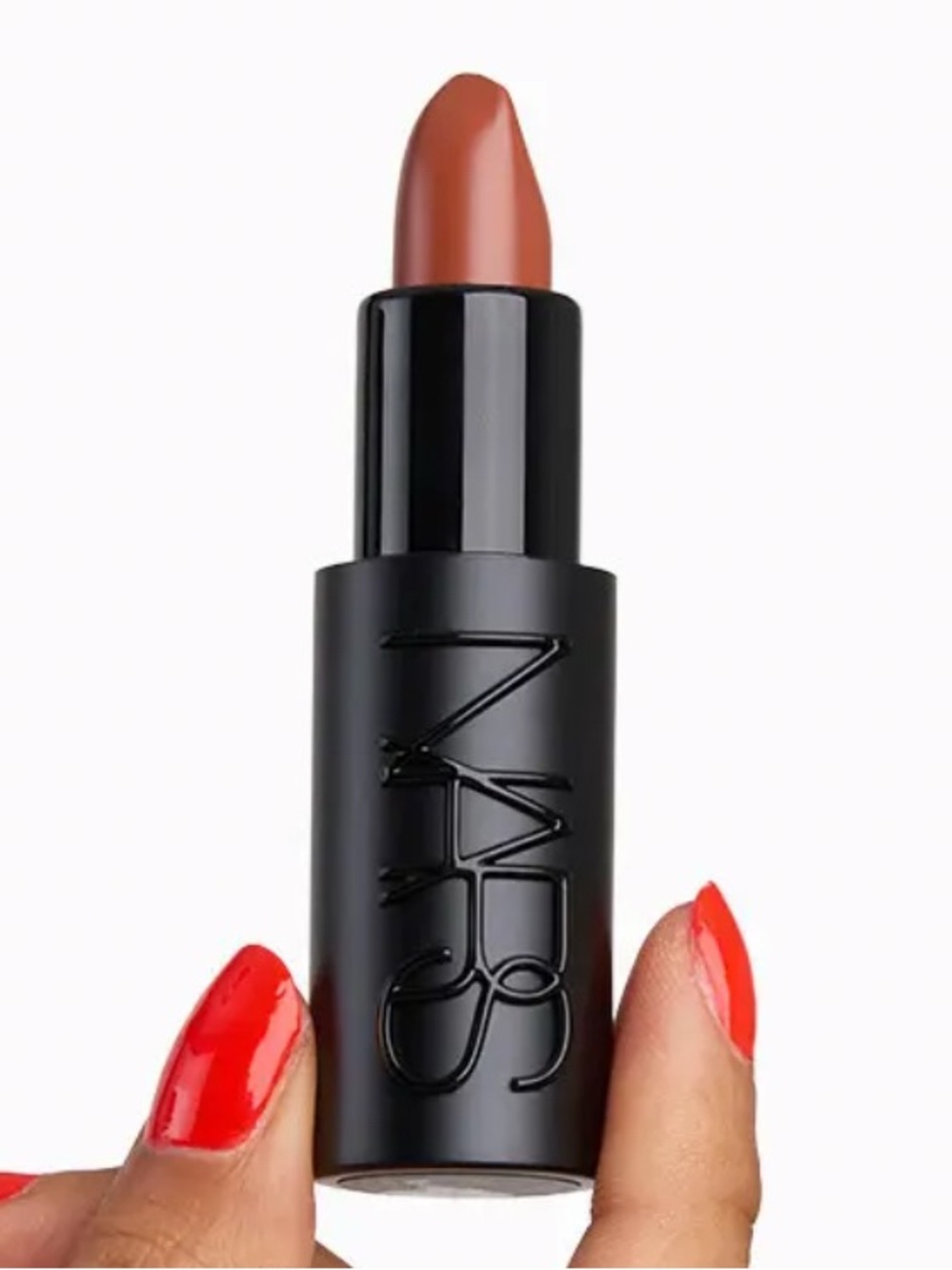 NARS Explicit Lipstick in 801 Indecent (Warm Beige)
